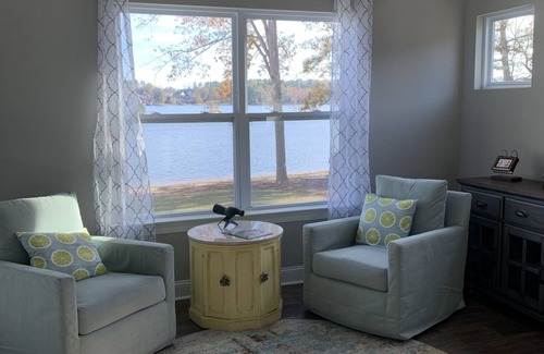 Lexington House | Newly Built Lake Front Coastal Home. Water Views From Every Room in Lexington