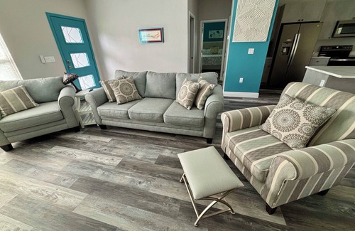 Avis Oaks House | Newly built modern 3-bedroom house close to Hospital, Springs, and Beach.