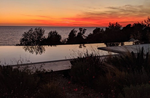 Kato Pavliana Villa | Newly built stunning villa with 30 m long swimming pool and access to the beach.