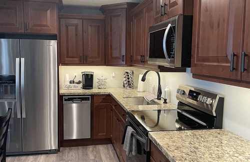 West Jordan House | Newly finished basement apartment with private patio.