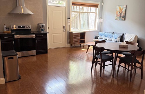 West Side House | Newly furnished family room3 with 2 queen beds, shared bath and common space