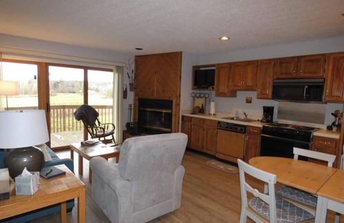 Mancelona Condo | Newly Remodeled, Condo Steps to Golf & Ski