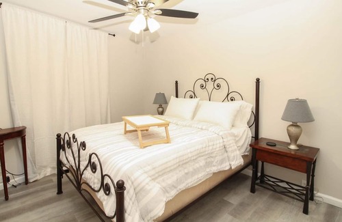 Odessa Apartment | Newly remodeled Cozy Condo w/fire pit, great location- Travel Nurses