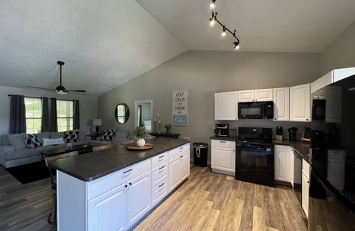 Monticello Cottage | Newly remodeled, handicap accessible overlooking pool , play area