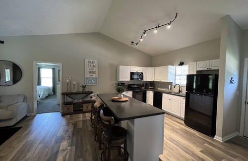 Monticello Cottage | Newly remodeled, handicap accessible overlooking pool , play area