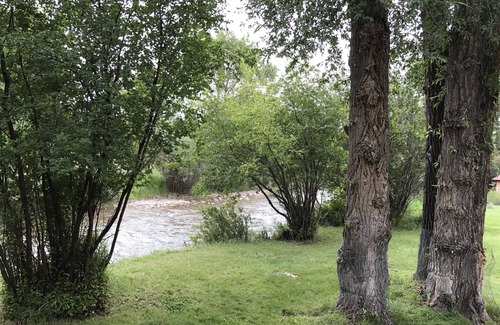 Dubois Cabin | Newly Remodeled Historic Log Cabin on Banks of Horse Creek