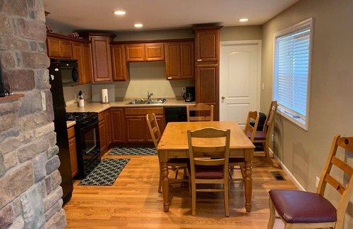 Monticello House | Newly Remodeled Home on Lake Shafer with 120 Ft Waterfront