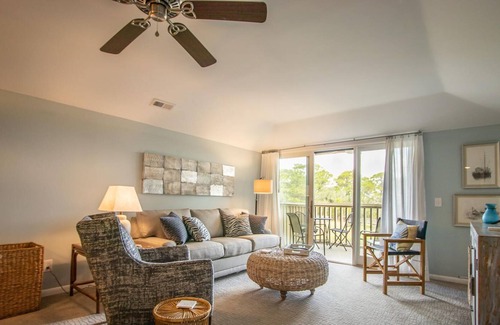 Saint Helena Island Condo | Newly Renovated Villa w/ Amazing Marsh Views - Steps to Beach, Pools, & Dining