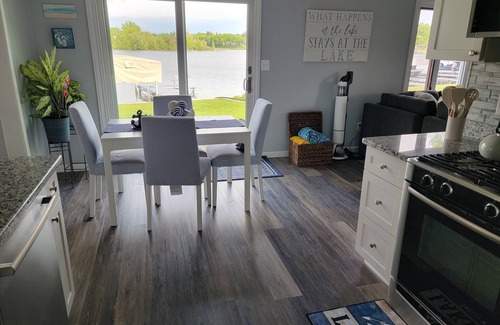 Howell House | Newly renovated 3 bedroom lakefront home on all-sports Crooked Lake!