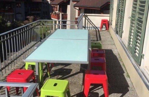 Central Interlaken Apartment | Newly Renovated 4 bedroom apartment. 3 mins to Interlaken. Sleeps 12. Balcony