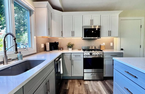 Saugatuck House | Newly renovated Adult Only, charming home nestled downtown w/on-site parking