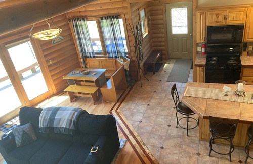 Merrillan Cabin | Newly Renovated Cabin on ATV Trail & across St from Lake Arbutus! Sleeps 8.