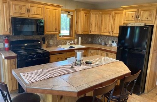 Merrillan Cabin | Newly Renovated Cabin on ATV Trail & across St from Lake Arbutus! Sleeps 8.