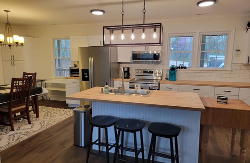 Chester House | Newly renovated, charming brick home set on 45 acres with pond and hiking trails