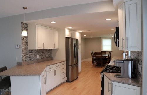 Narragansett House | Newly renovated close to local beaches with Central A/C