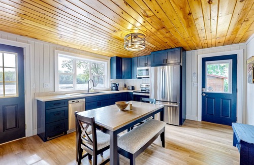 Presque Isle Cabin | Newly Renovated Lakefront Cabin With Incredible Water Views
