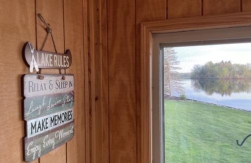 Palmyra House | Newly Renovated lake House - 250 ft lake frontage.
