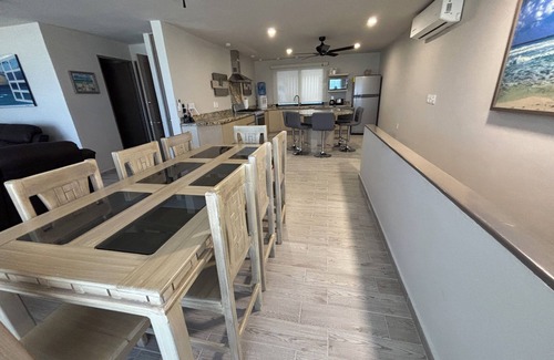 Zona Hotelera Condo | Newly Renovated Ocean View White Sand Beachfront 3 Bed 3 Bath Two Level Condo