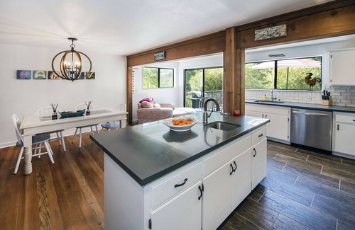 Guerneville House | Newly Renovated Riverfront Home Available Monthly