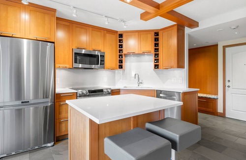 Upper Village Condo | Newly Renovated Ski/Out Condo w/Pool, Hot Tub & Steam Shower