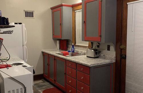 Salem House | Newly Renovated Suite (Queen) near downtown Salem Indiana.