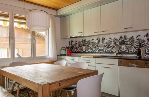 Adelboden Apartment | Newly renovated vacation apartment in a quiet location, close to the village center.