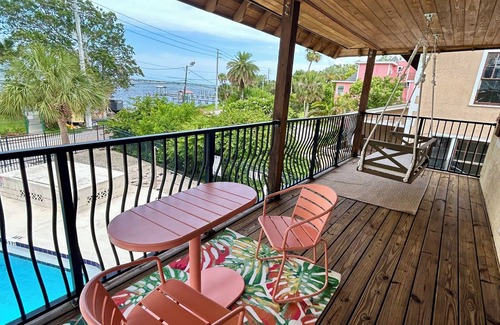 Cocoa Apartment | Newly Renovated Water Front in Historic Cocoa Village with Pool!