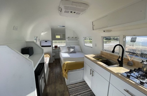 Pear Park House | Newly updated Airstream with modern amenities on the bank of the Colorado River.