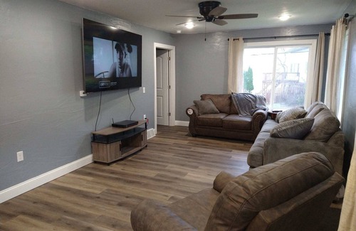 Eureka Cottage | Newly updated home across from the water, where you can relax enjoy the sunsets.