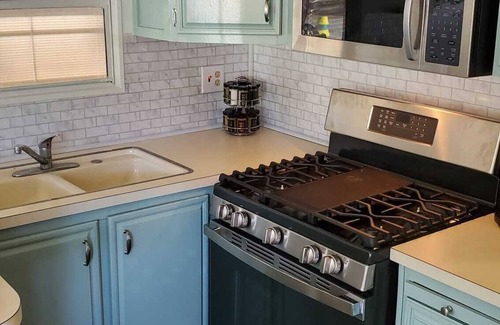 Nokomis Resort | Newly updated in family/pet friendly resort with all the amenities - near beach!