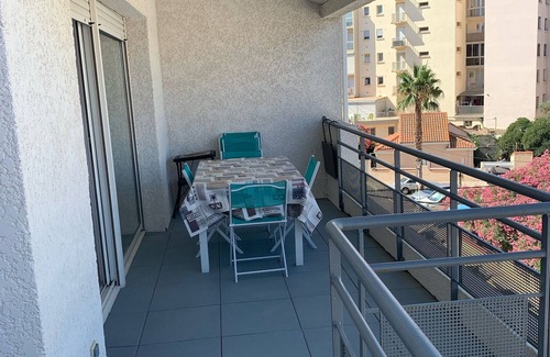 Mediterranee Apartment | Nice and large T3 fully air-conditioned, right in the center, 80 m from the beach