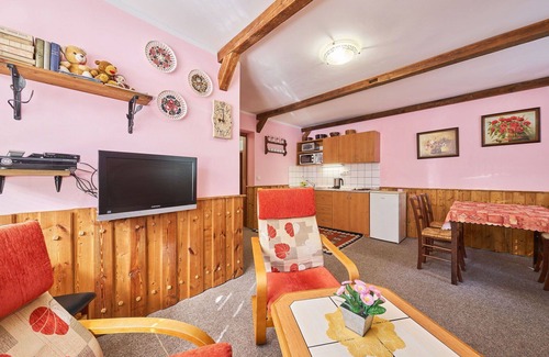 Starkov Villa | Nice apartment in villa for 4 guests with pool, WIFI, TV, patio, pets allowed and parking