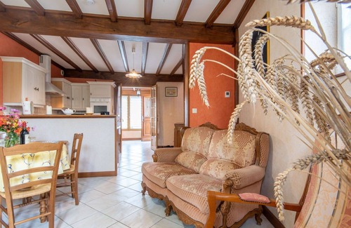 Barneville-Carteret House | Nice apartment in villa for 4 guests with WIFI, TV, terrace, panoramic view and parking