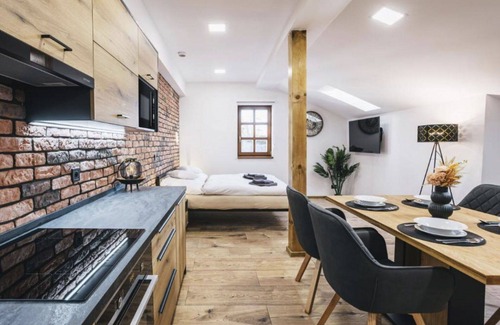Jindrichuv Hradec Apartment | Nice apartment for 4 people with A/C, WIFI, TV and parking