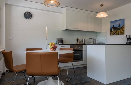 Saas-Balen Apartment | Nice apartment for 2 people with WIFI, TV, balcony and pets allowed