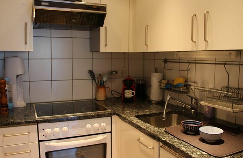 Moleson Apartment | Nice apartment for 2 guests with balcony, panoramic view and parking