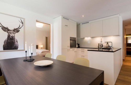 Saas-Balen Apartment | Nice apartment for 3 guests with WIFI, TV, balcony and pets allowed
