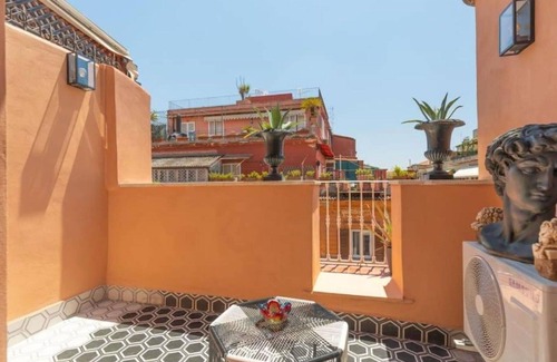 Rome Province Apartment | Nice apartment for 3 guests with A/C, WIFI and terrace