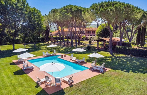 Suvereto Villa | Nice apartment in villa for 4 guests with pool, A/C, WIFI and terrace