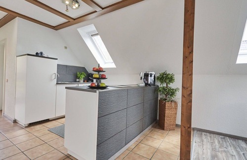Frankenau House | Nice apartment in villa for 3 guests with WIFI, TV, terrace, pets allowed and panoramic view
