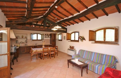 Gallina Apartment | Nice apartment with WIFI, pool, TV, panoramic view and parking, close to Montepulciano