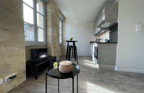 Saint-Michel - Nansouty - Saint-Genes Apartment | Nice bright flat with air conditioning and Bordeaux stone for 2p