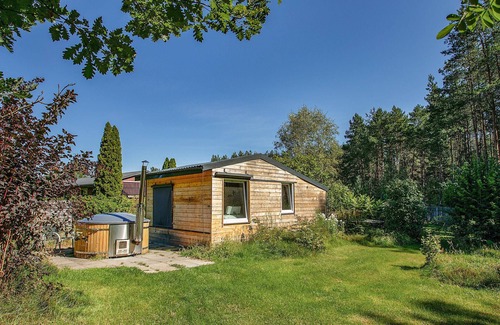 Linia House | Nice home in Poblocie with sauna
