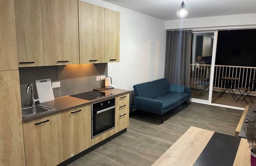 Gzira Apartment | Nice Modern Studio Apartment - Gzira - with Sunny Balcony