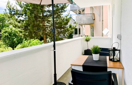 Mainz-Bingen Apartment | Nice new apartment on the Rhine and with a south-facing balcony