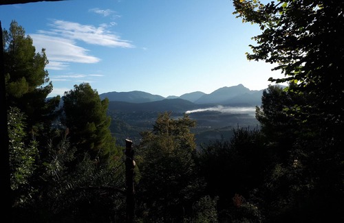 Contes House | Nice peaceful house with swimming pool on the mountains near the sea
