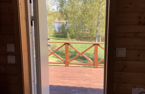Bengtsfors Municipality House | Nice red-white cottage by the lake with a boat