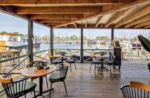 Naarderbos Boat Rental | Nice ship in Naarden with harbor view