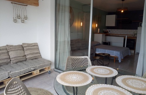 Pointe-a-Pitre Apartment | Nice studio with sea view