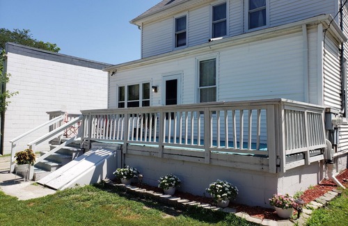 Mount Clemens Apartment | Nice upper flat large bedroom.